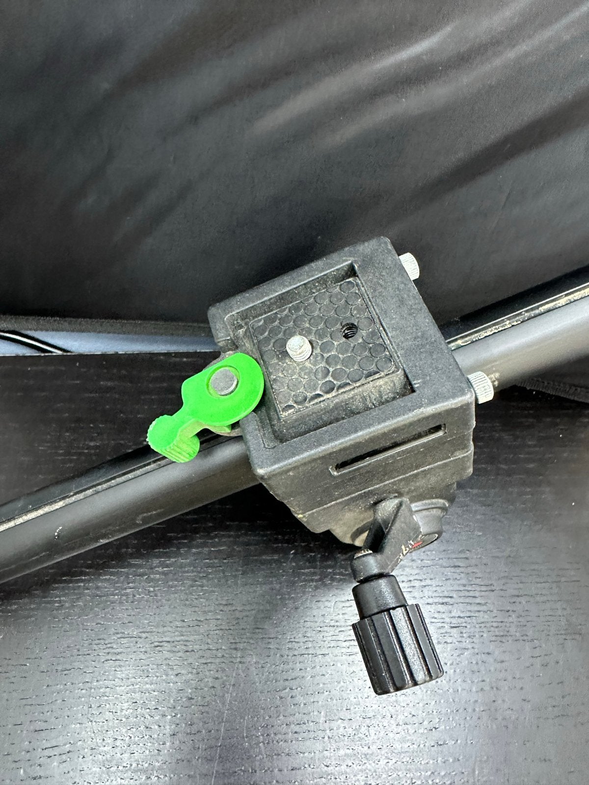 Cullmann Macro Rail / Camera Slider met Statiefkop - Made in, D, F, Gebruikt, Ophalen of Verzenden