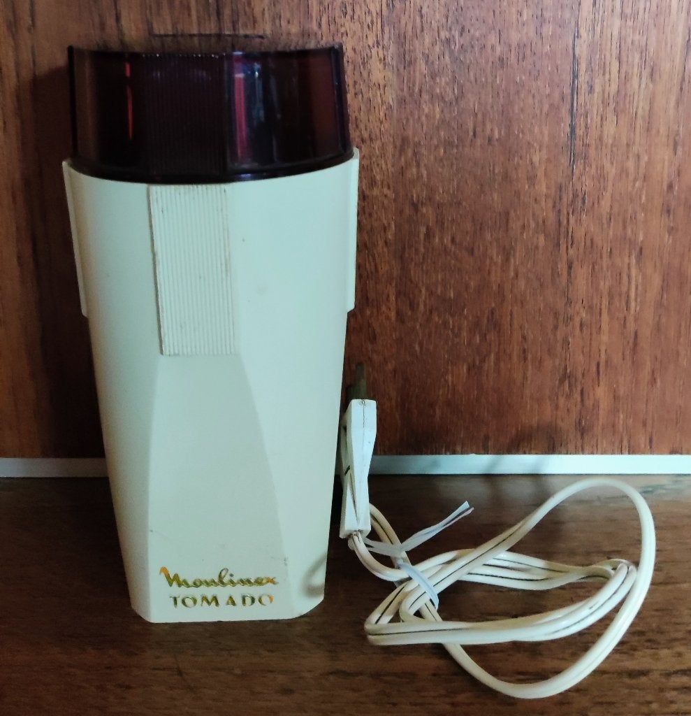 Vintage: elektrische koffiemolen Moulinex Tomado, Ophalen of Verzenden