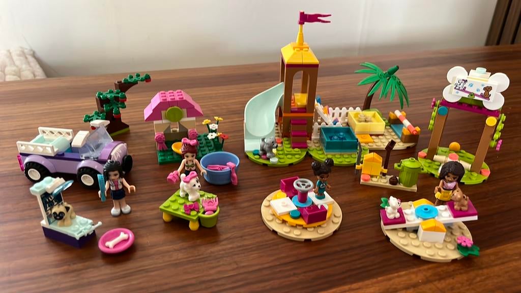 Lego Friends Honden Set 41698 41360 3934, Ophalen of Verzenden, Gebruikt, Complete set, Lego