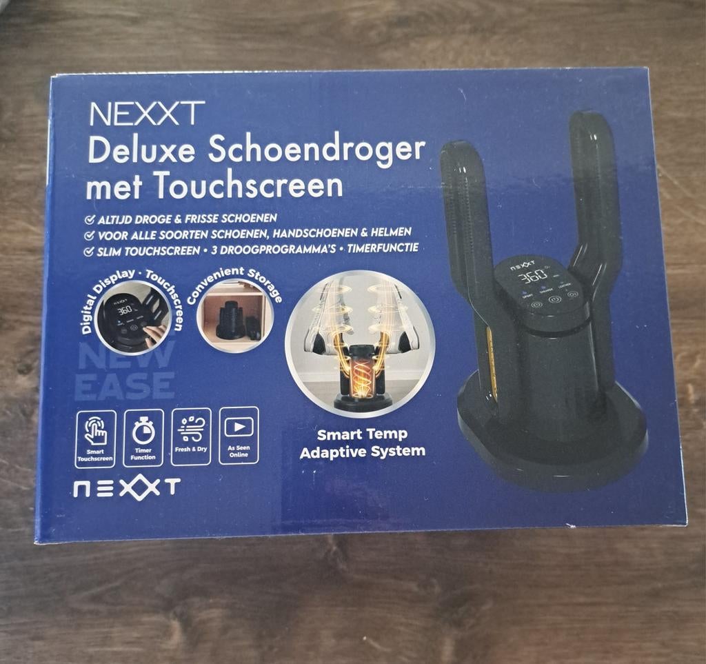 NEXXT Deluxe Schoendroger met Touchscreen - Nieuw in doos, Ophalen of Verzenden, Nieuw