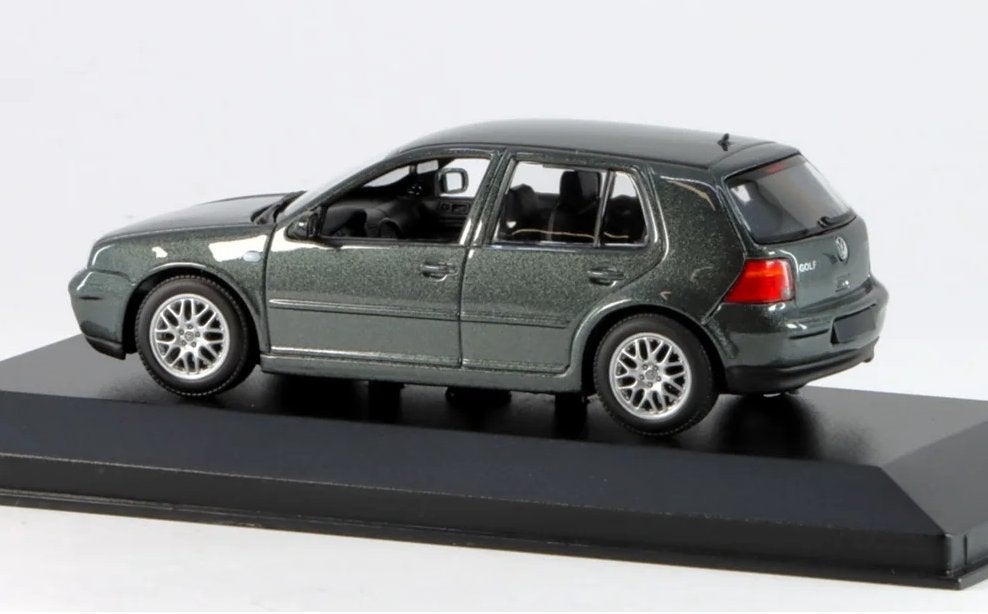 Maxichamps 1:43 Volkswagen Golf 4 grijs metallic 1999, -, Nieuw, Ophalen of Verzenden, -