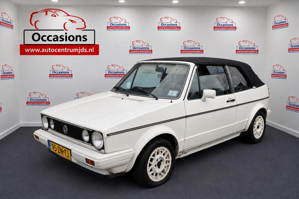 Volkswagen Golf Cabriolet 1.6 GLS, Voorwielaandrijving, Stof, Gebruikt, Zwart