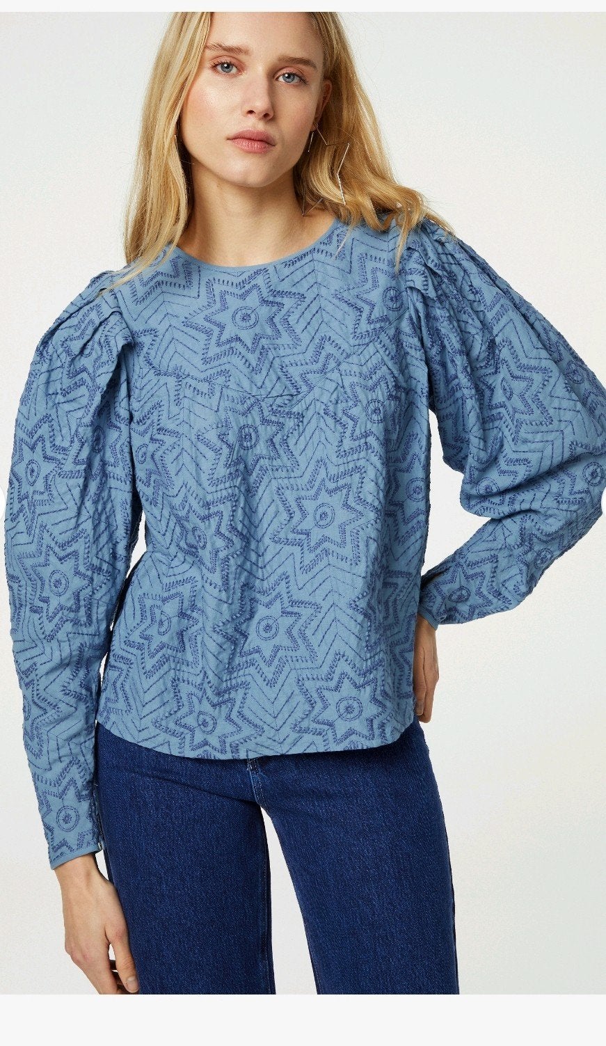 Fabienne Chapot Mya top/ blouse maat 40 *nieuw *, Maat 38/40 (M), Blauw, Nieuw, Ophalen of Verzenden