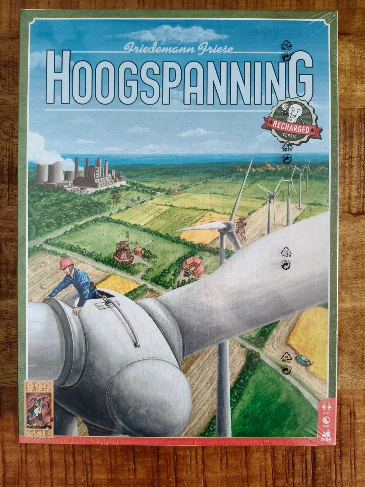 Hoogspanning Recharged Versie - Nieuw Geseald Bordspel, Ophalen of Verzenden, Nieuw, 999 Games