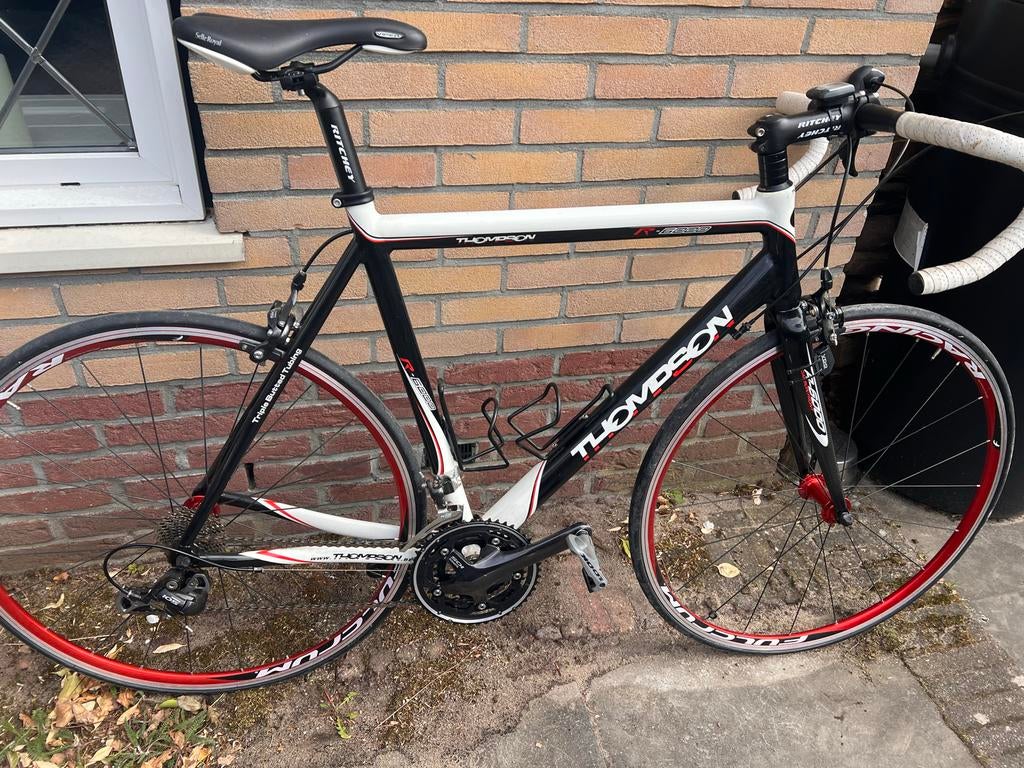 Thompson racefiets, Shimano 105, zo goed als nieuw, Fietsen en Brommers, Fietsen | Racefietsen, Zo goed als nieuw, Heren, Overige merken
