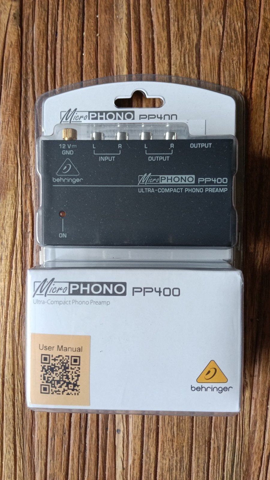 Behringer MicroPHONO PP400 Ultra-Compact Phono Preamp, Ophalen of Verzenden, Nieuw, Overige systemen, Minder dan 60 watt
