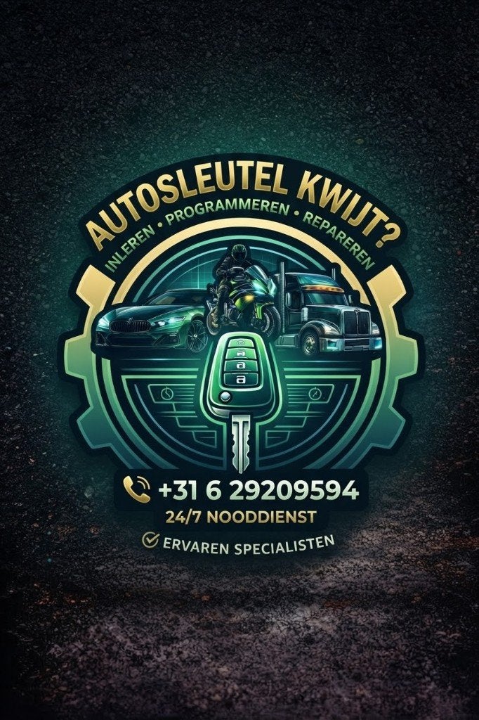 Autosleutel Kwijt?Of reserve nodig?Snelle Service aan Huis!, Ophalen, Nieuw, Overige automerken