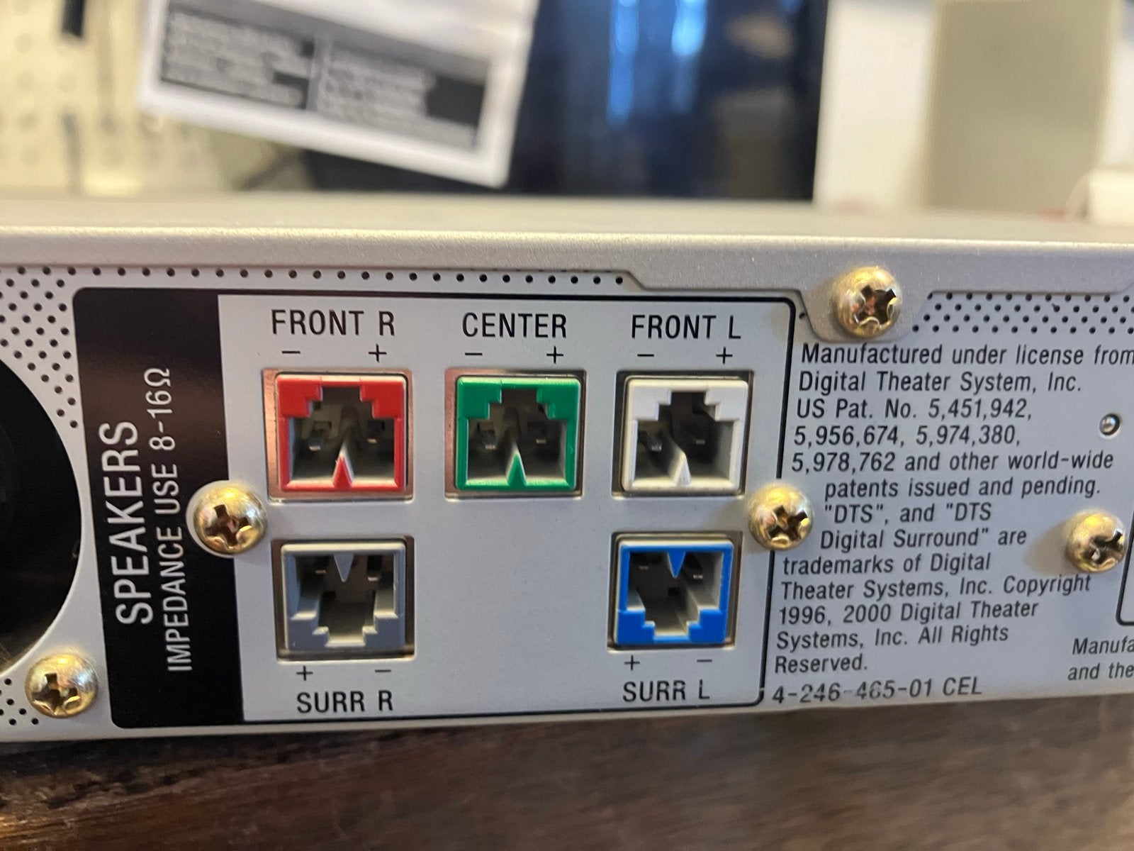 Sony STR-KSL50 FM Stereo/FM-AM Receiver - Home Cinema, Gebruikt, Ophalen of Verzenden, 60 tot 120 watt, Sony