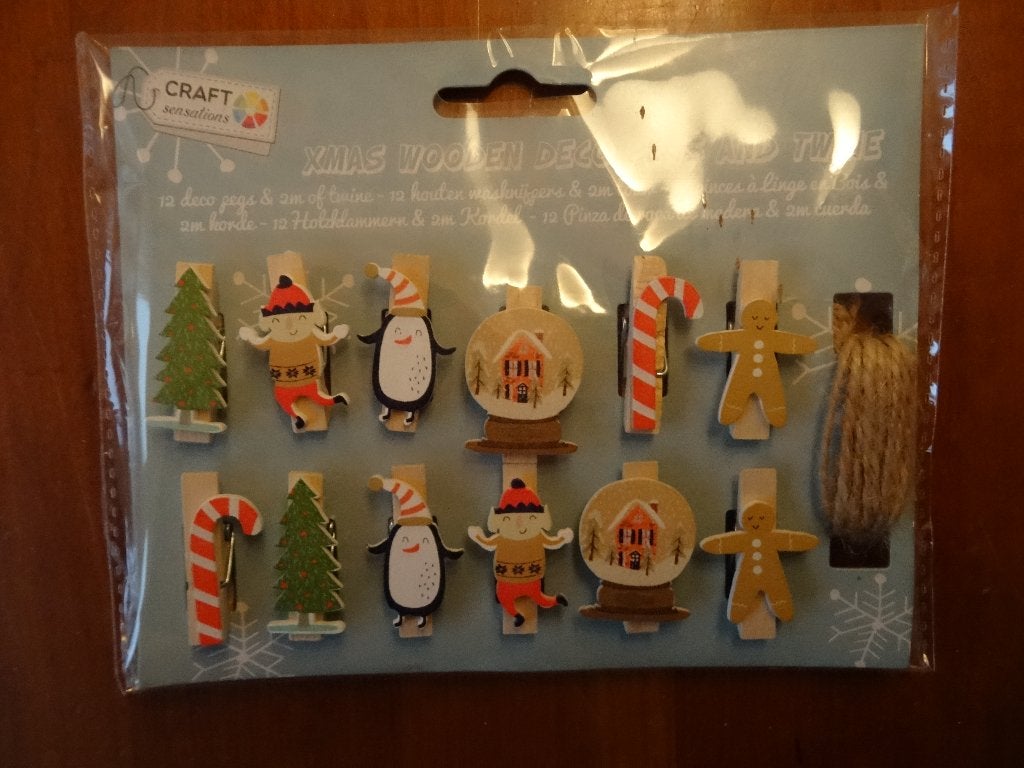 Lijntje om kerstkaarten aan te hangen, Ophalen of Verzenden, Nieuw