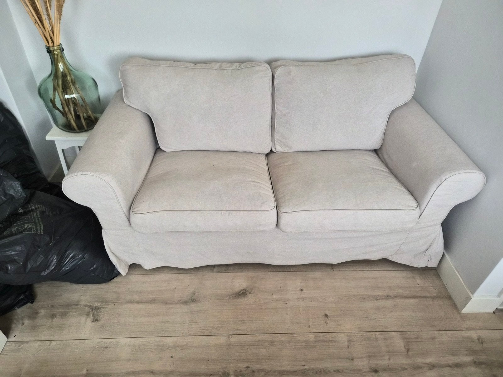 IKEA Ektorp 2-zitsbank, Huis en Inrichting, Ophalen, Gebruikt, 150 tot 200 cm, Tweepersoons