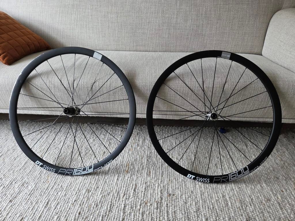 DT Swiss PR 1600 Spline wielen, Ophalen, Gebruikt, Wiel, Dt swiss