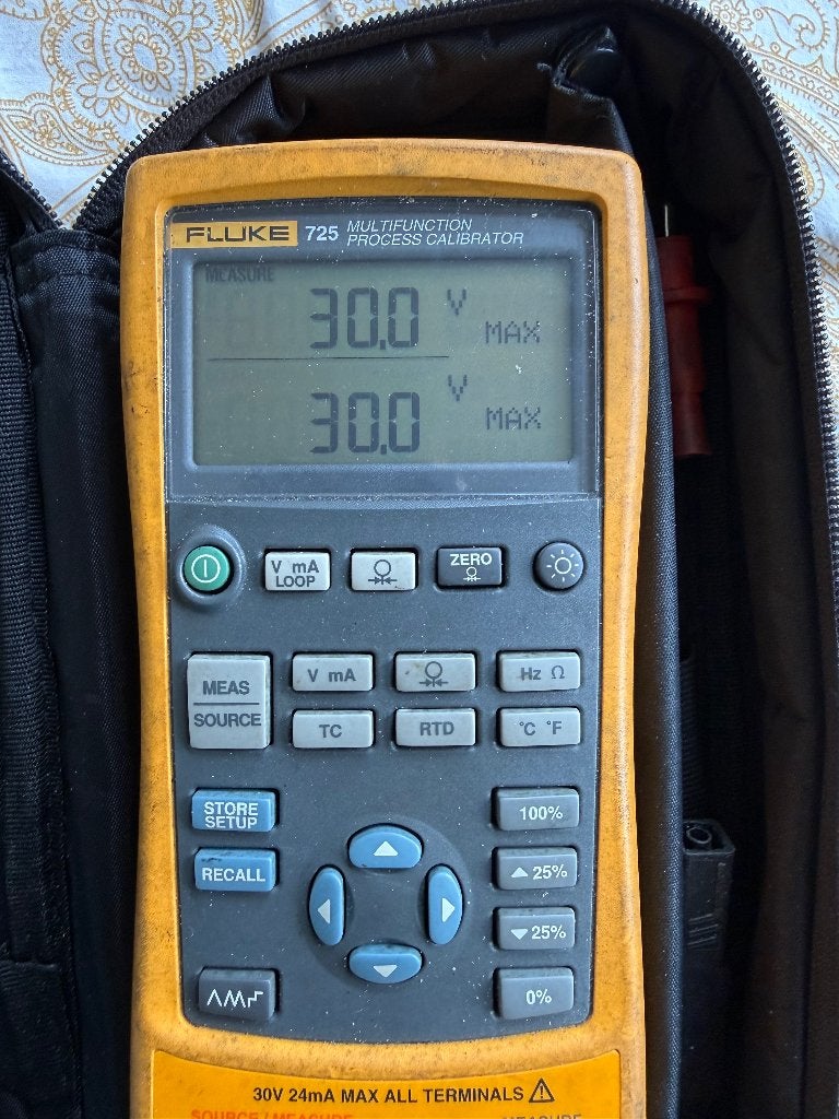 Fluke 725, Doe-het-zelf en Verbouw, Meetapparatuur, Ophalen of Verzenden, Gebruikt, Multimeter