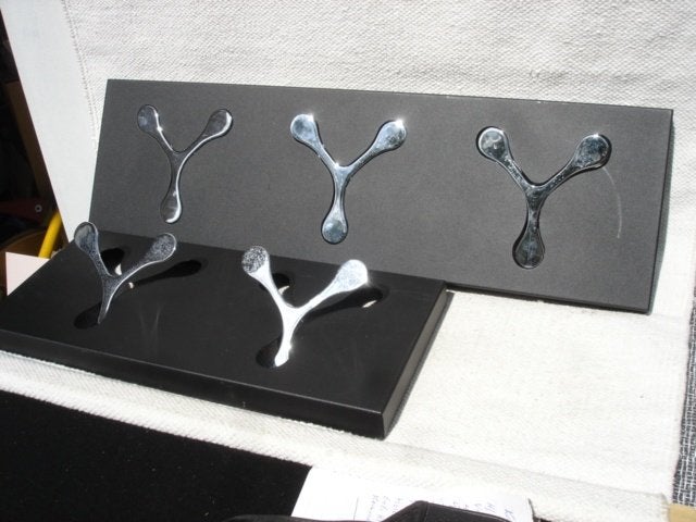 Design wand kapstokken BLAVI [ 2 stuks], Wandkapstok, Gebruikt, Ophalen of Verzenden, Minder dan 100 cm