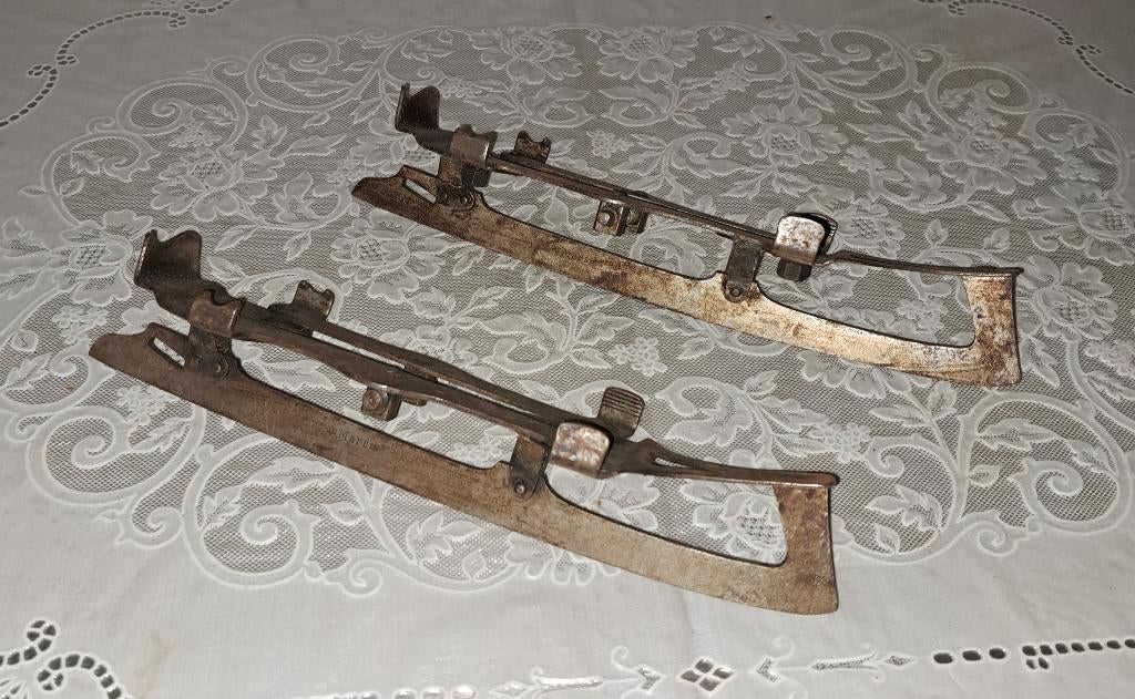 schaatsen ijzeren schaatsen decoratie, Verzenden