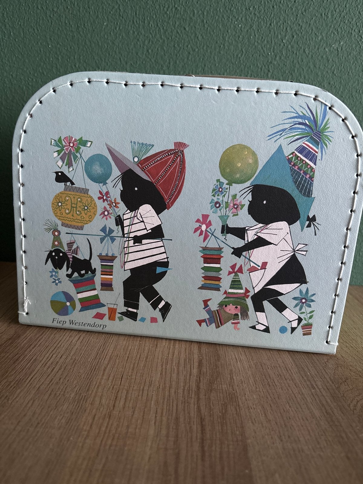 Koffertje Jip en Janneke (alleen voor de sier gestaan), Kinderen en Baby's, Kinderspulletjes, Ophalen, Gebruikt