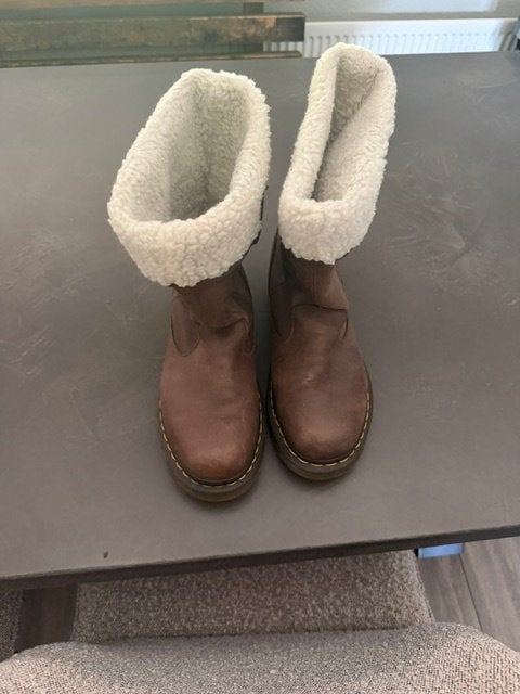 Winterboots maat 8, Ophalen, Bruin, Boots, Zo goed als nieuw