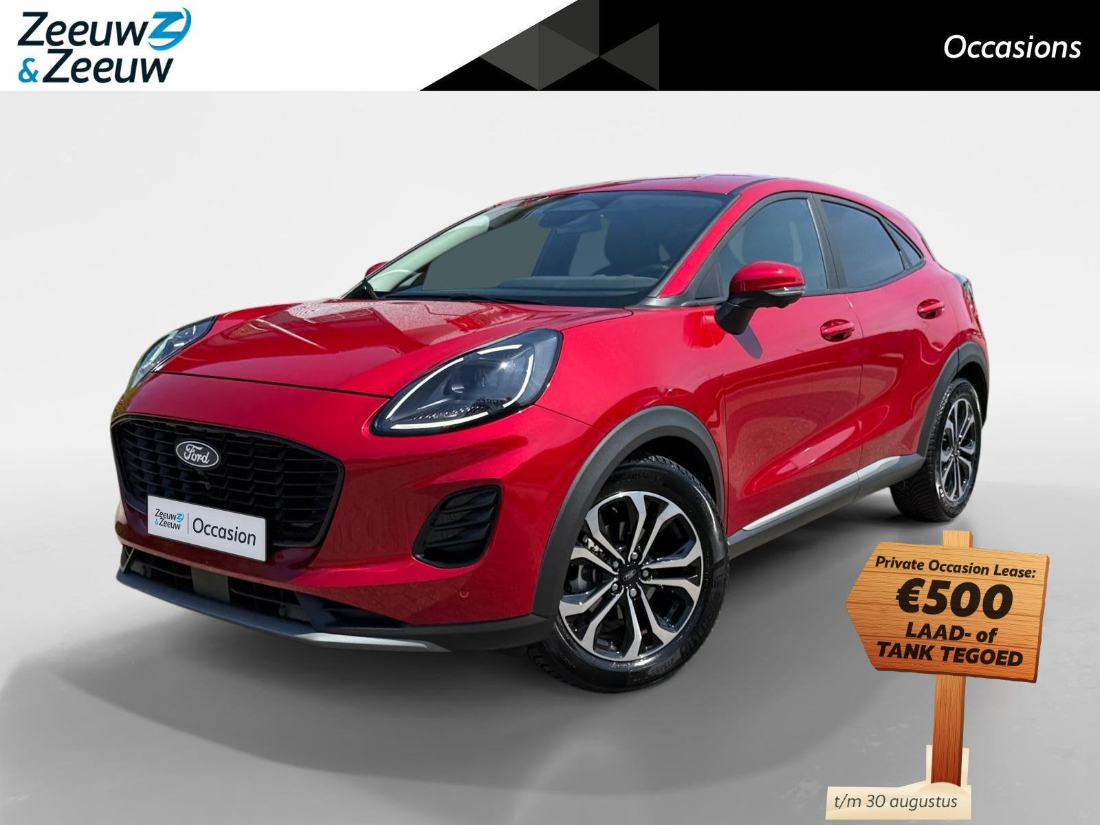 Ford Puma 1.0 EcoBoost Hybrid Titanium | Model 2026 | NL Aut, Auto's, 12 maanden, Bedrijf, 3 cilinders, SUV of Terreinwagen