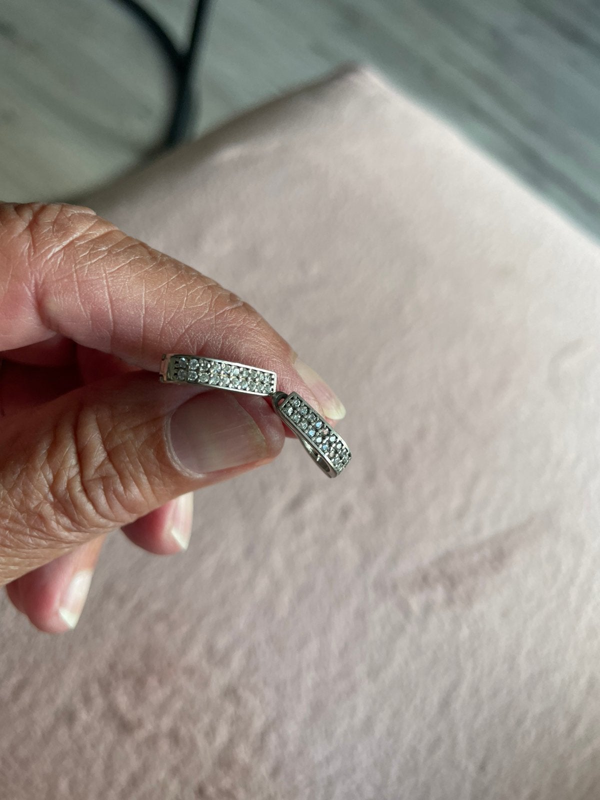 Zilveren oorbellen, Ophalen of Verzenden, Zo goed als nieuw, Zilver
