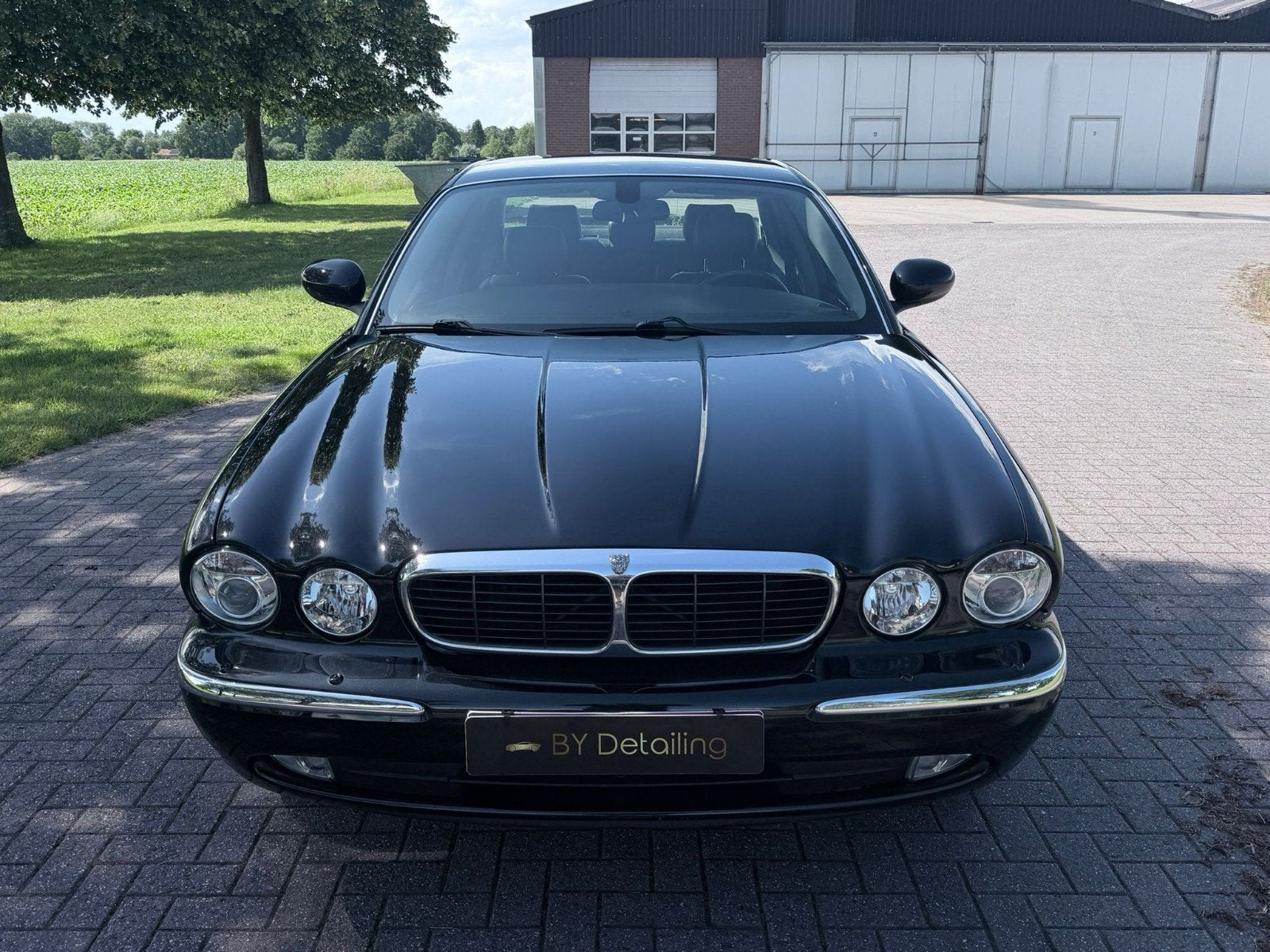 Jaguar XJ 3.0 V6 97000 km, Dealer onderhouden, Achterwielaandrijving, Zwart, Zwart