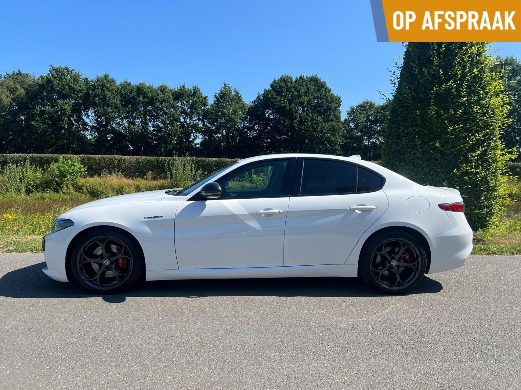 Alfa Romeo Giulia 2.0T Q4 Veloce, 65dkm, 320pk, Squadra, Auto's, Alfa Romeo, Automaat, 745 kg, 4 cilinders, 1505 kg