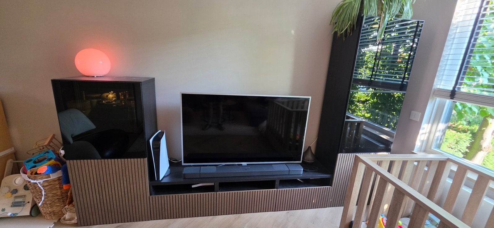 TV-meubel IKEA Besta, Ophalen, Zo goed als nieuw, 200 cm of meer, 150 tot 200 cm