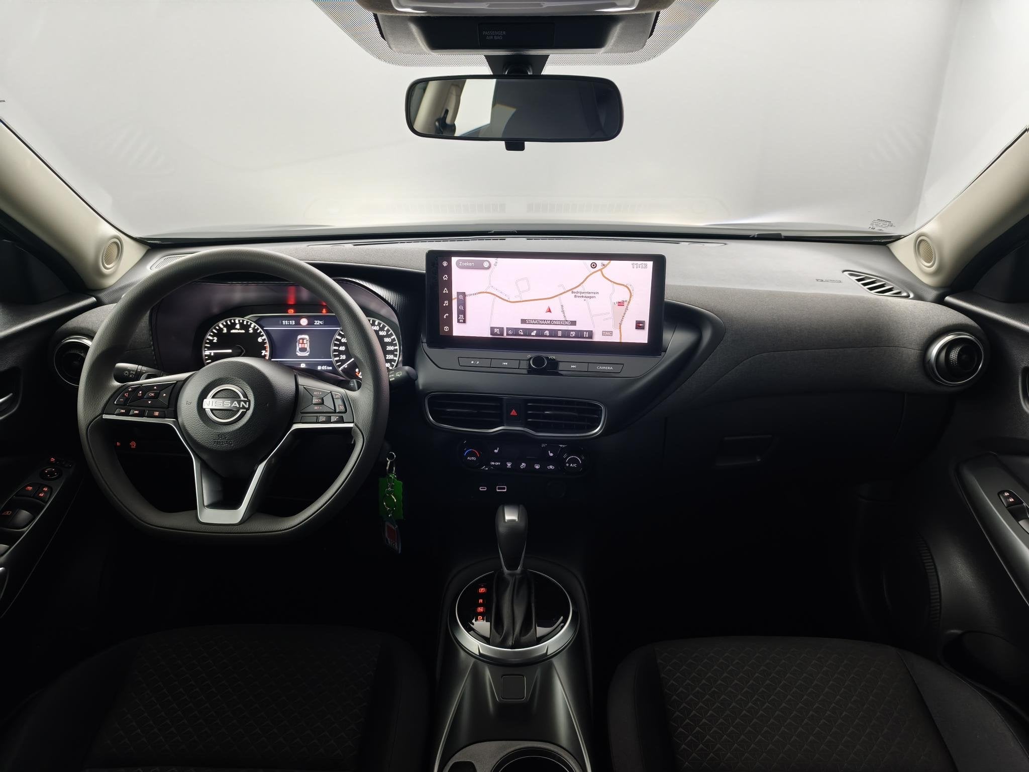 Nissan Juke 1.0 DIG-T Business Access | Achteruitrijcamera |, Auto's, Dealer onderhouden, Stof, Met garantie (alle), Bedrijf