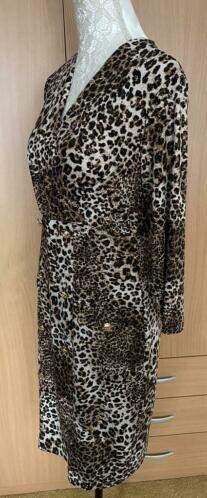Joseph Ribkoff jurk maat 38 panterprint [v], Kleding | Dames, Jurken, Maat 38/40 (M), Overige kleuren, Ophalen of Verzenden, Zo goed als nieuw