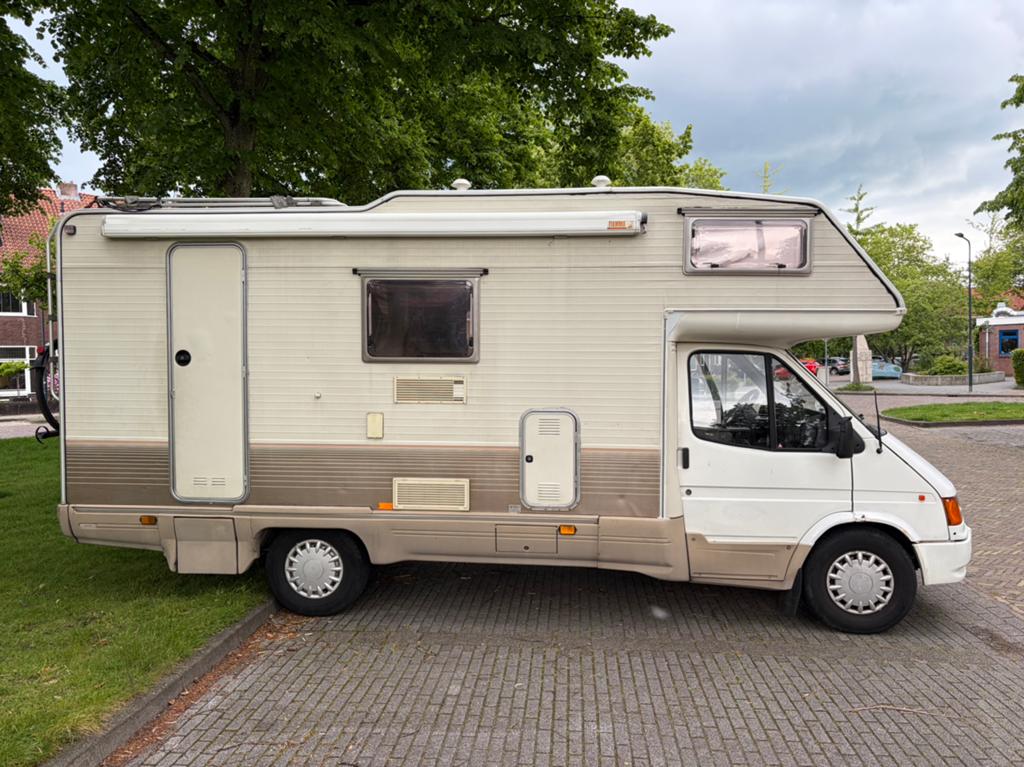 Mooie Ford Transit alkoof camper, Caravans en Kamperen, Campers, Particulier, tot en met 5, Alkoof, Ford, Ford, 6 tot 7 meter
