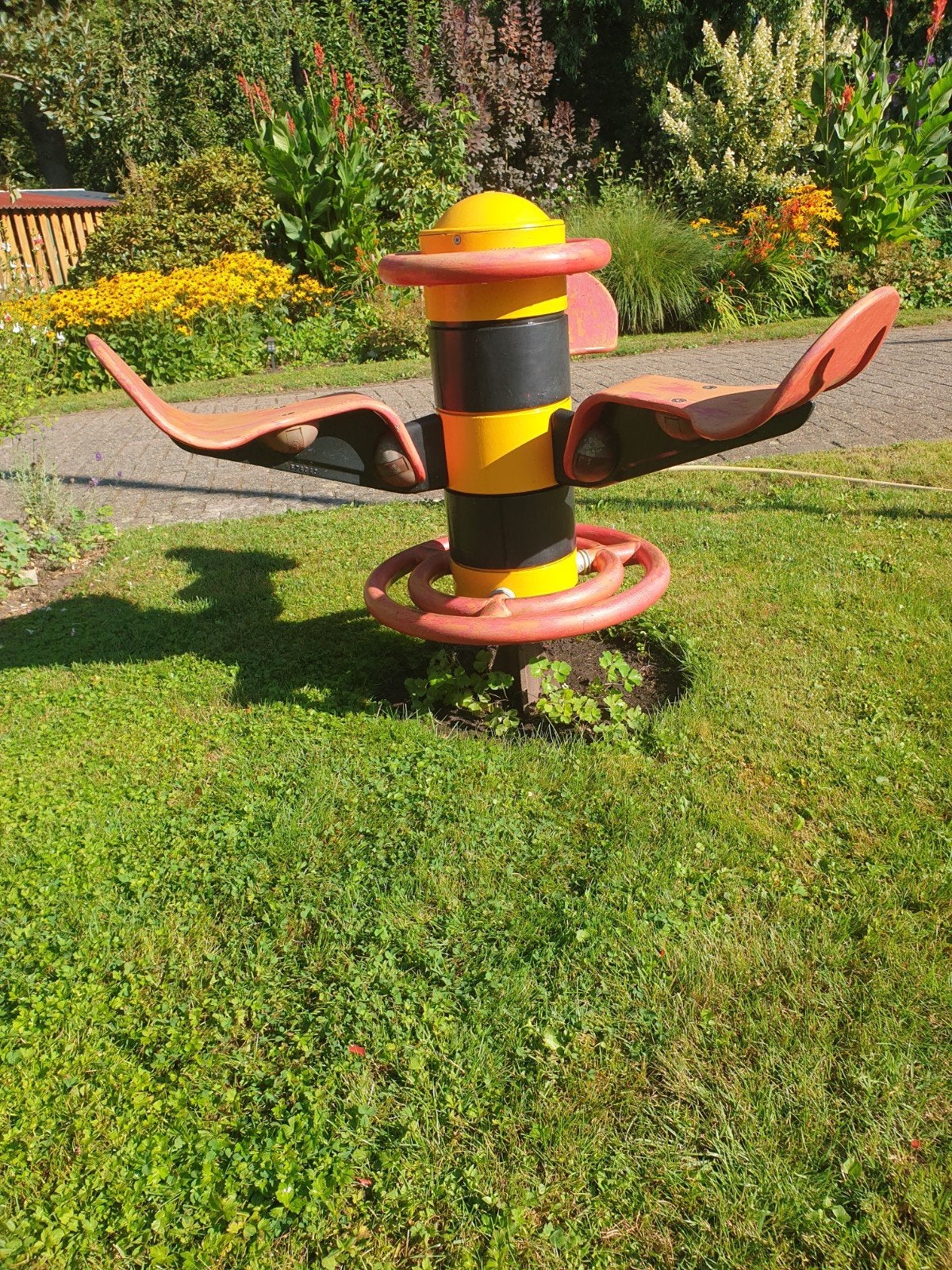 te koop draai carrousel, Ophalen
