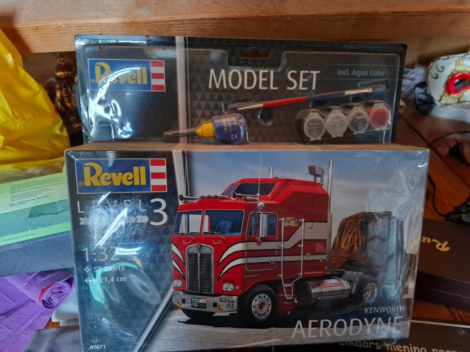 Revell Kenworth Aerodyne Model Set - Nieuw in verpakking, Revell, Groter dan 1:32, Nieuw, Ophalen of Verzenden