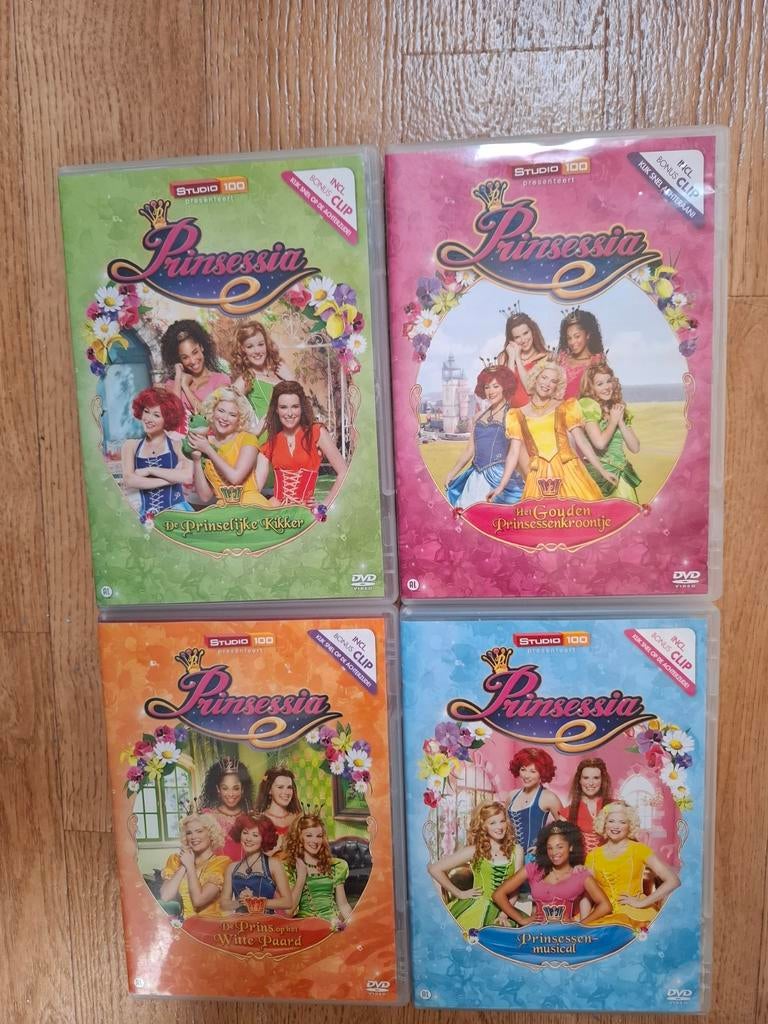 Prinsessia DVD's - 4 Films van Studio 100, Cd's en Dvd's, Dvd's | Kinderen en Jeugd, Gebruikt, Tv fictie, Overige genres, Boxset