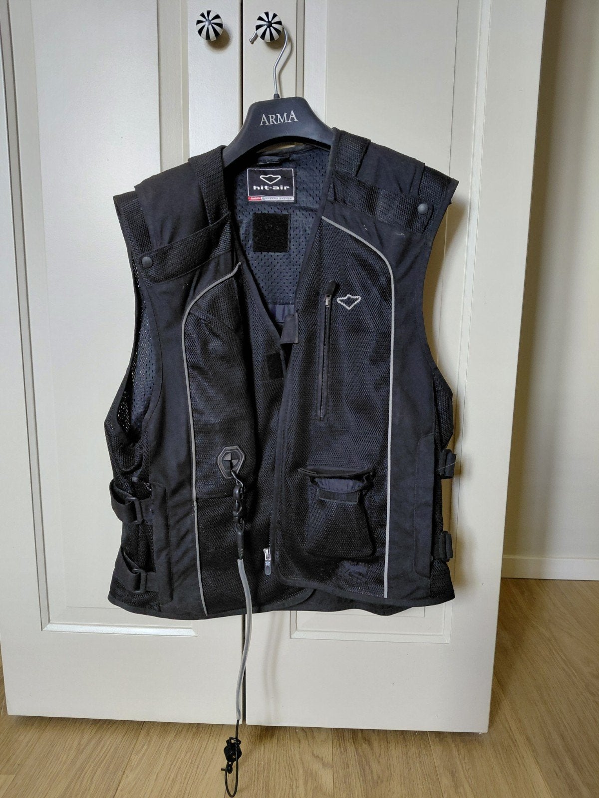 Hit-Air paardrij airbag vest - Maat L, Dieren en Toebehoren, Paardrijkleding, Ophalen of Verzenden, Zo goed als nieuw, Bovenkleding