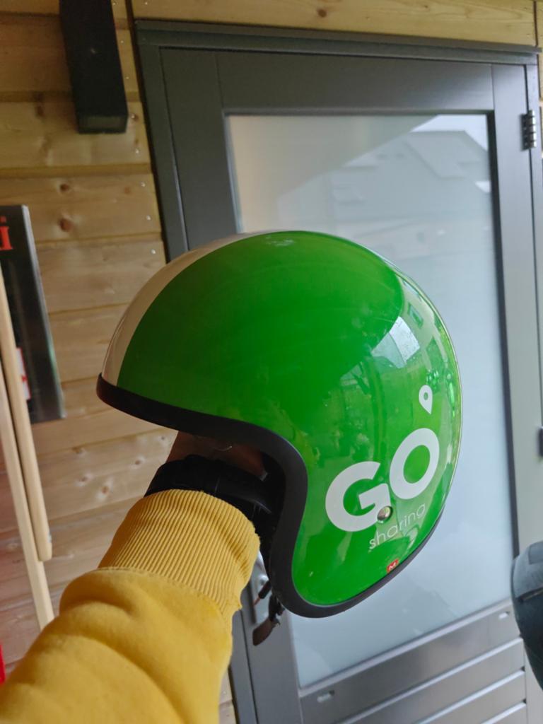 Go sharing helm, Ophalen of Verzenden
