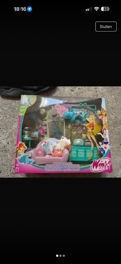 Winx club, Ophalen of Verzenden, Zo goed als nieuw, Pop