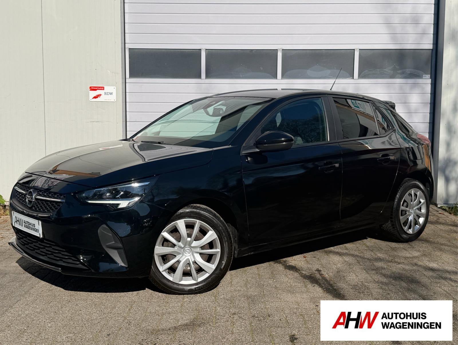 Opel Corsa / 1.2 Turbo / 2021 / Automaat / Apple Carplay /, Auto's, Stof, Zwart, 100 pk, 19 km/l
