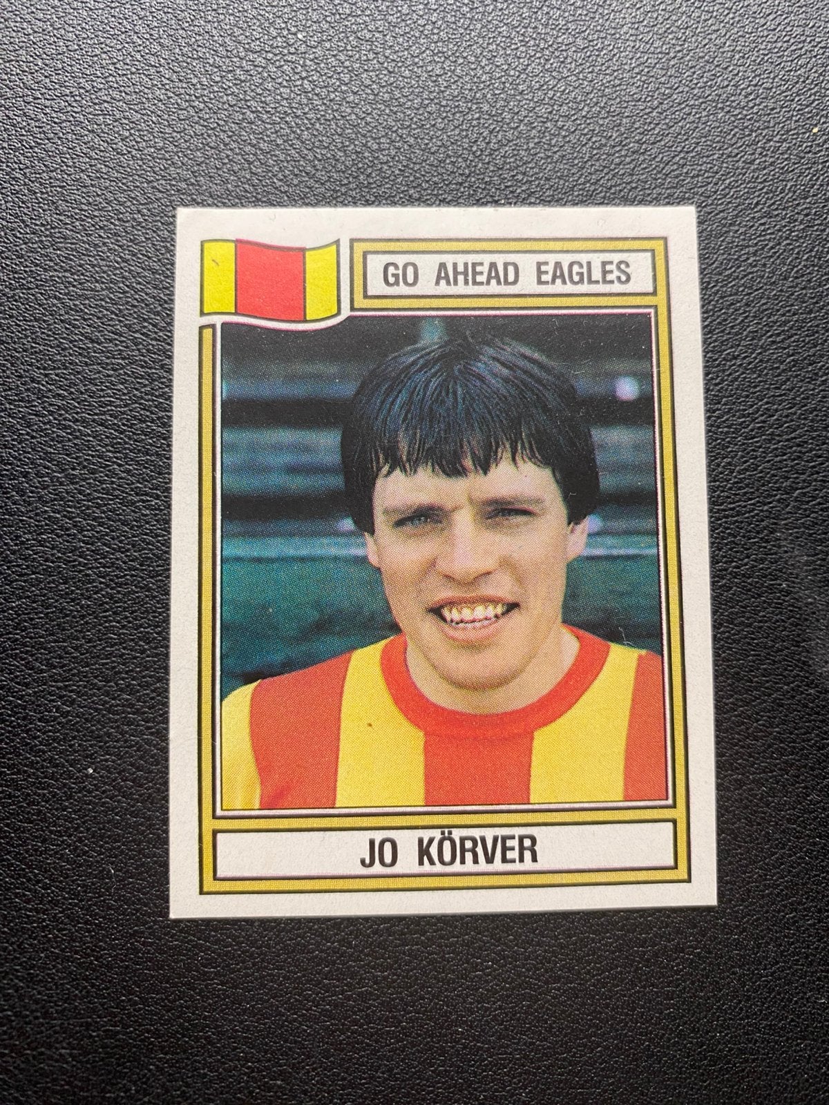 Jo Körver - Go Ahead Eagles - Panini Voetbal 83, Verzamelen, Ophalen of Verzenden, Zo goed als nieuw, Overige binnenlandse clubs