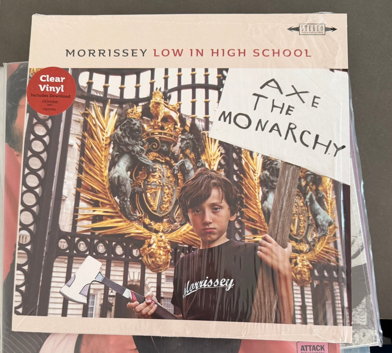 Foto 2 van Morrissey - Low in High School - Clear Vinyl LP