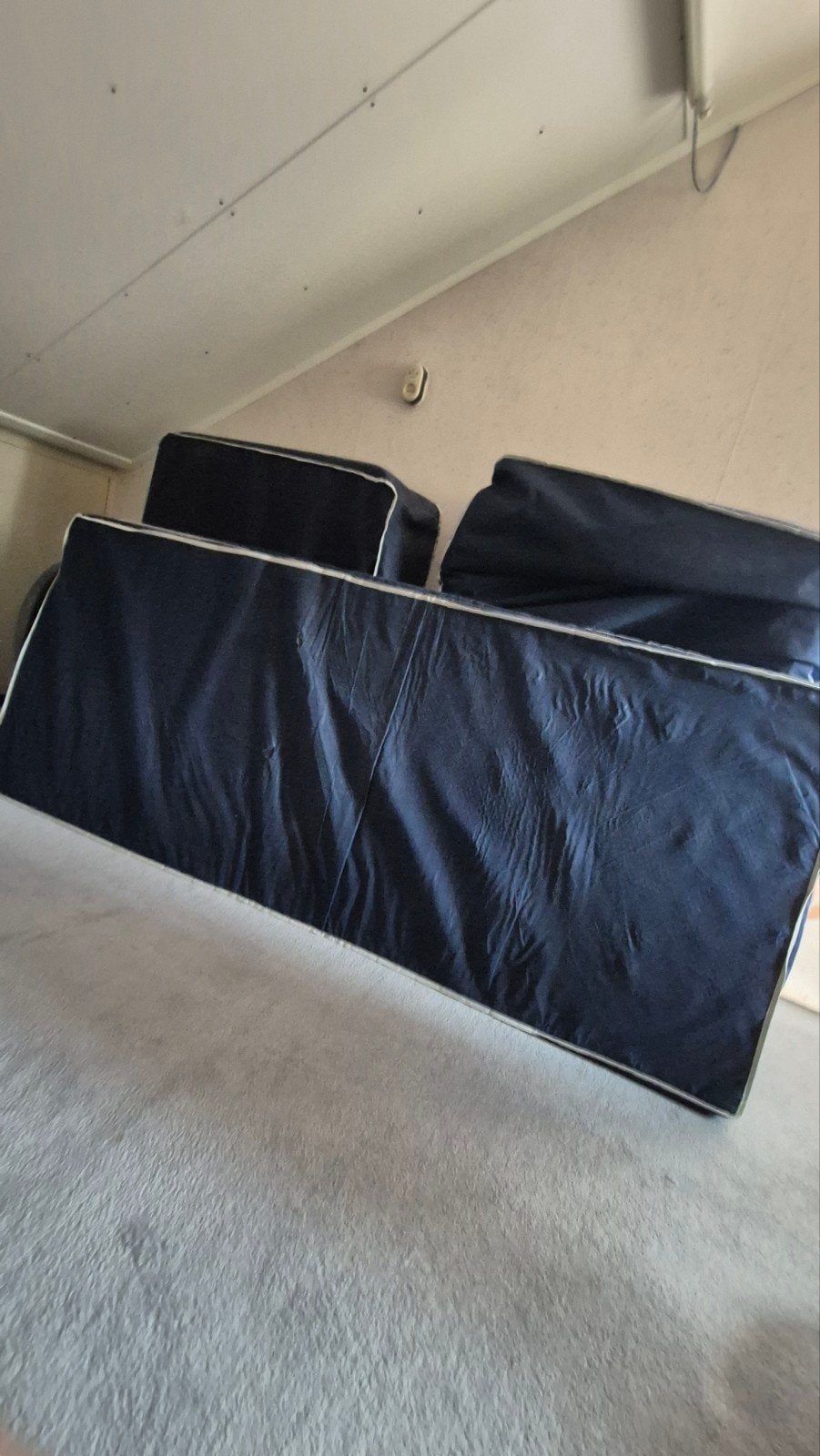 2x Verrijdbaar Opklapbed - Ideaal voor logees!, Gebruikt, Eenpersoons, Ophalen of Verzenden, 80 cm