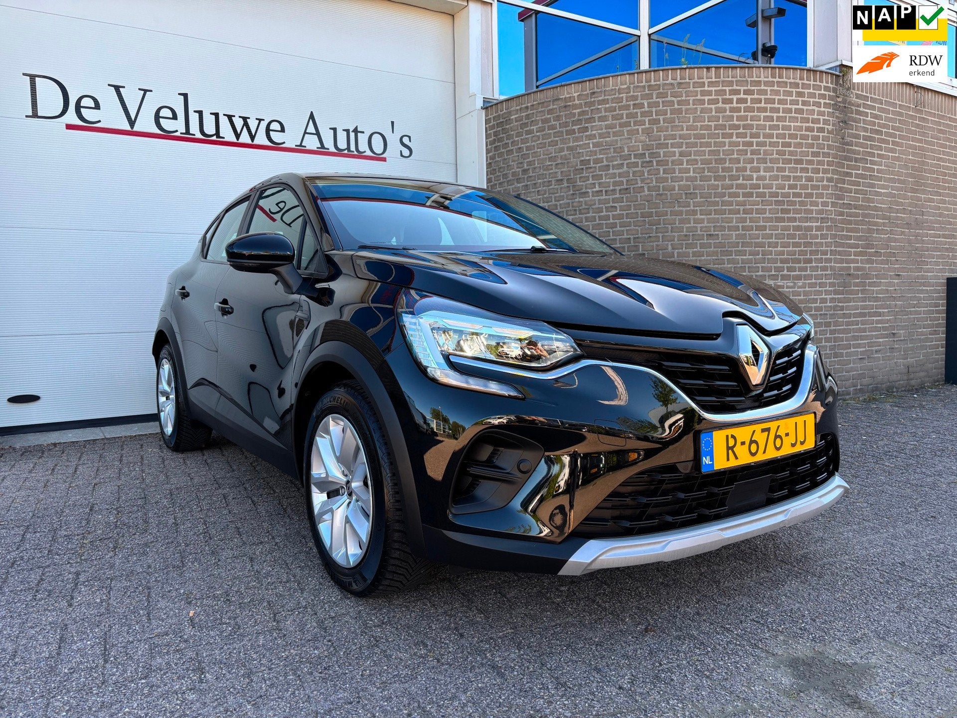 Renault Captur 1.6 E-Tech full hybrid 145 techno|Cruise|Came, Stof, Gebruikt, 4 cilinders, 715 kg