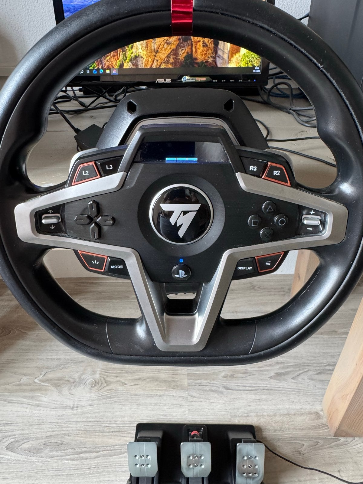 Thrustmaster T248 Racestuur, Racestuur, Gebruikt, Force feedback, Ophalen of Verzenden