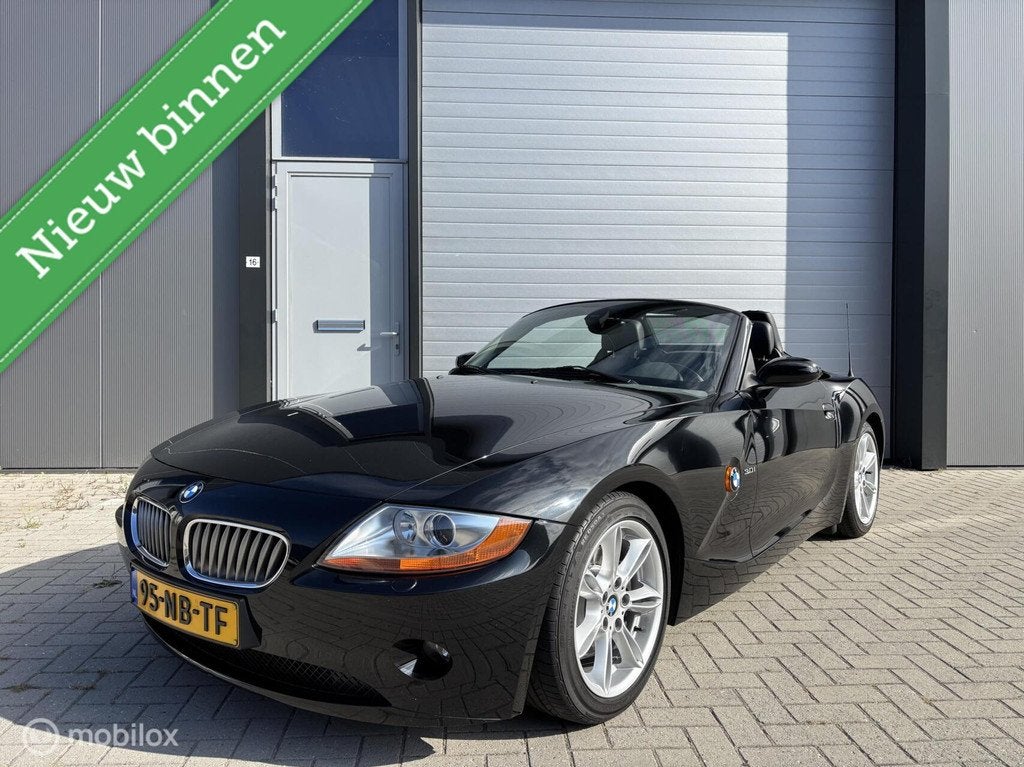 BMW Z4 Roadster 3.0i Origineel NL, Auto's, BMW, Automaat, Achterwielaandrijving, Gebruikt, Zwart