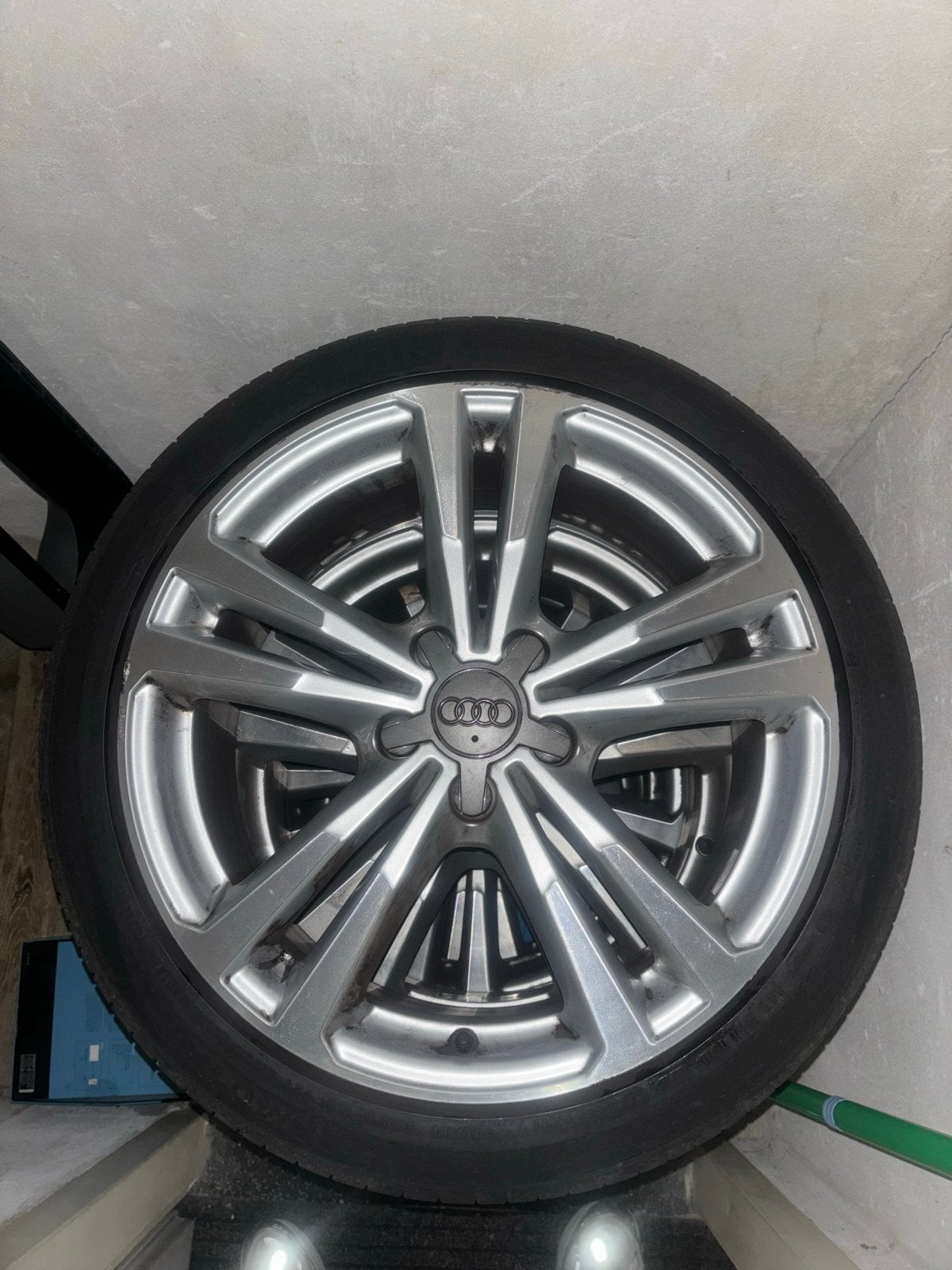 Originele Audi A3 8V 18 inch 10-spaaks velgen 5x112, Auto-onderdelen, Ophalen, 18 inch, Gebruikt, Velg(en)
