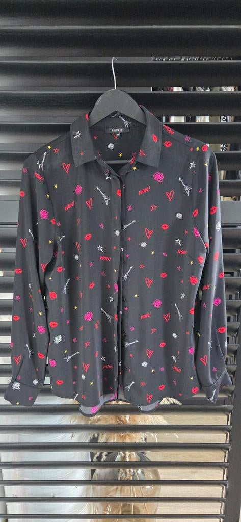 Stoere Nikkie blouse maat 40, Ophalen of Verzenden