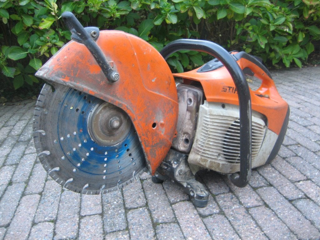 Stihl TS410 Bandenzaag Diamant Doorslijper Benzine, Ophalen, Gebruikt, Overige soorten, Stihl