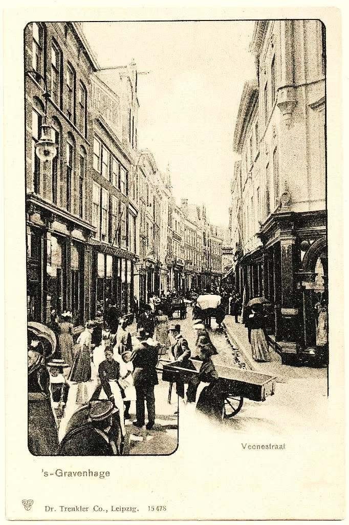 Den Haag 106, Veenestraat, pracht ongelopen, richtprijs 7,50, Verzamelen, Verzenden, Voor 1920, Ongelopen, Zuid-Holland