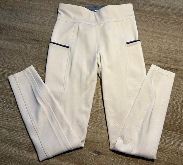 Riding World rijlegging wit maat 164, Dieren en Toebehoren, Paardrijkleding, Kinderen, Dressuur, Overige merken, Ophalen of Verzenden