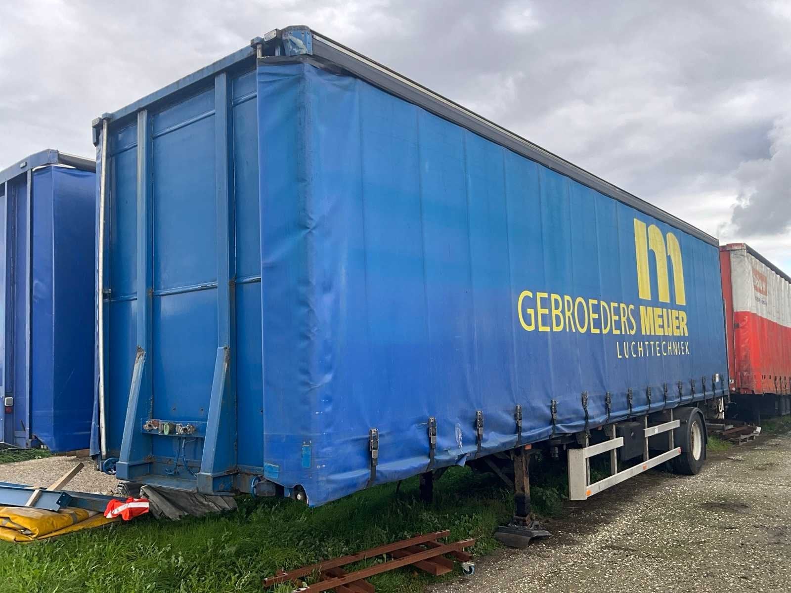 Netam-fruehauf - ONCRK Schuifzeil trailer - Oplegger, Overige brandstoffen, Origineel Nederlands, Bedrijf, Aanhangers en Opleggers