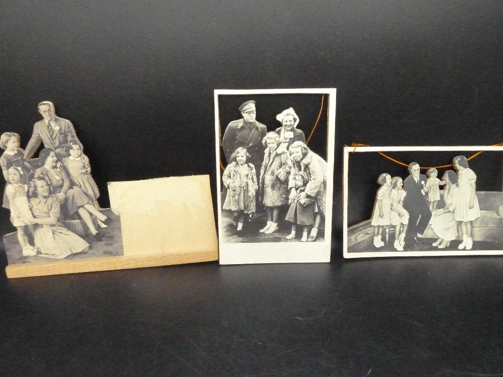 3 oude lijstjes met foto koninklijk huis oranje, Ophalen of Verzenden, Zo goed als nieuw, Kaart, Foto of Prent