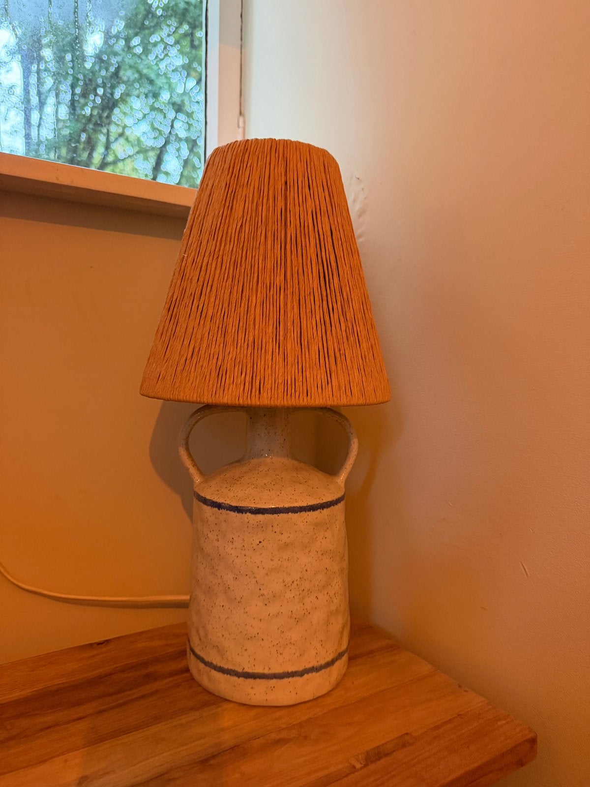 Zara home tafellamp keramiek, Ophalen of Verzenden, Zo goed als nieuw, Keramiek