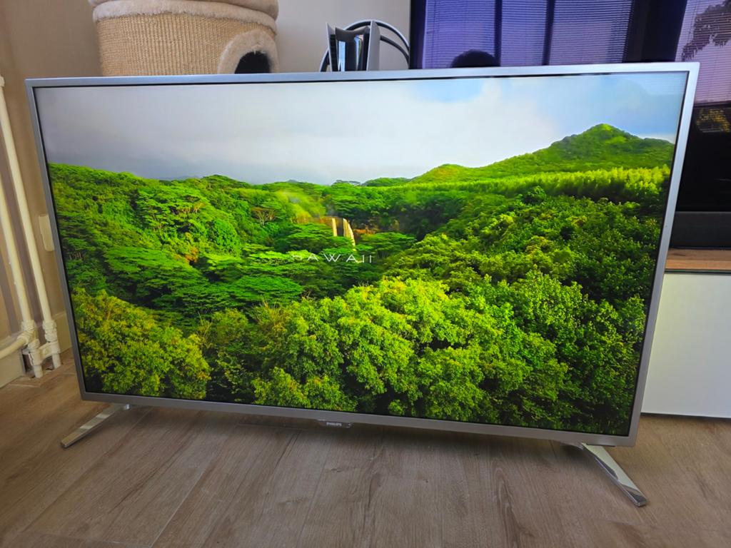 Philips 43 inch 4K LED TV met Ambilight (Hue Lighting), Ophalen, 100 cm of meer, 50 Hz, Philips